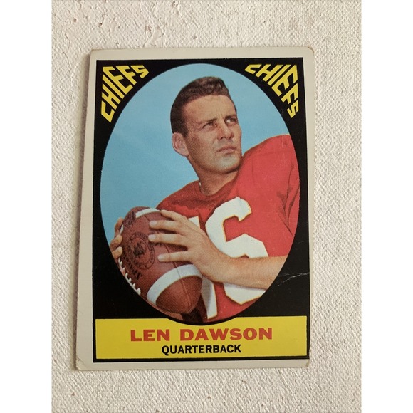 Other - 1967 Topps Set-Break # 61 Len Dawson VG